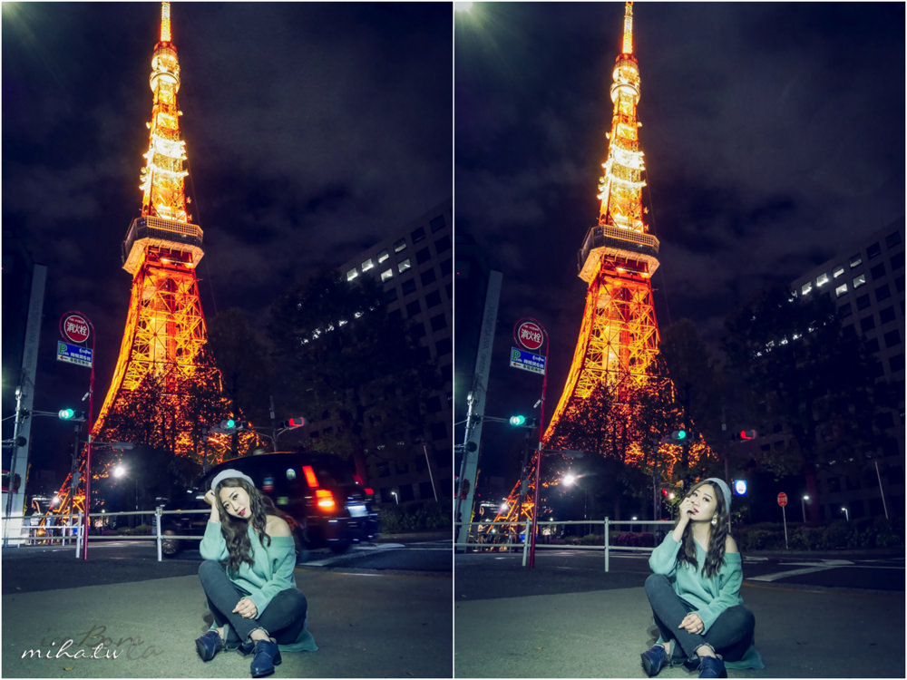 東京自由行,東京好玩,東京鐵塔,東京鐵塔投影,東京行程