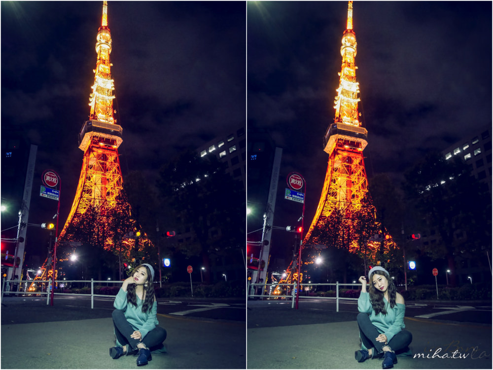 東京自由行,東京好玩,東京鐵塔,東京鐵塔投影,東京行程